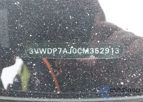 2012 Volkswagen Jetta 2.5L Se из США, поврежденный, VIN 3VWDP7AJ0CM352913